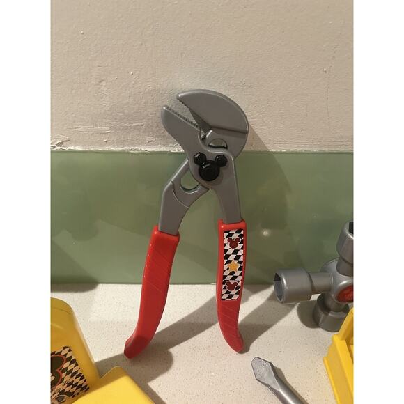 Disney Mickey Mouse Tool Set Clubhouse Kadoer Pieces Work Roadster - Picture 6 of 11